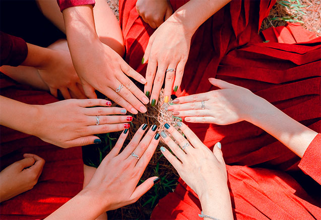 Unhas Decoradas Lindas e Simples Modelos de Unhas Decoradas Variadas